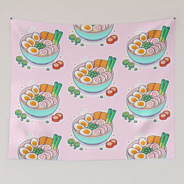 Item preview, Cute Kawaii Ramen Bowl – Adorable Anime Manga Noodle Lover Design designed and sold by Sugar Wisdom .