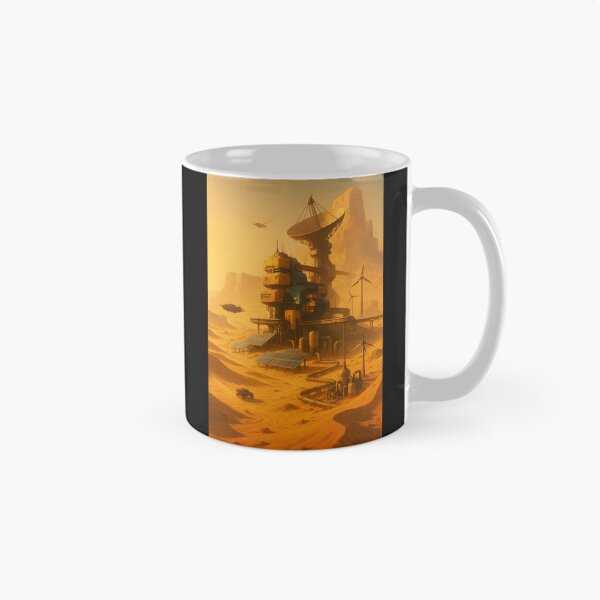 Item preview, Desert Relay Outpost — Solar & Wind Powered Sci-Fi Base designed and sold by Pixel-Up.