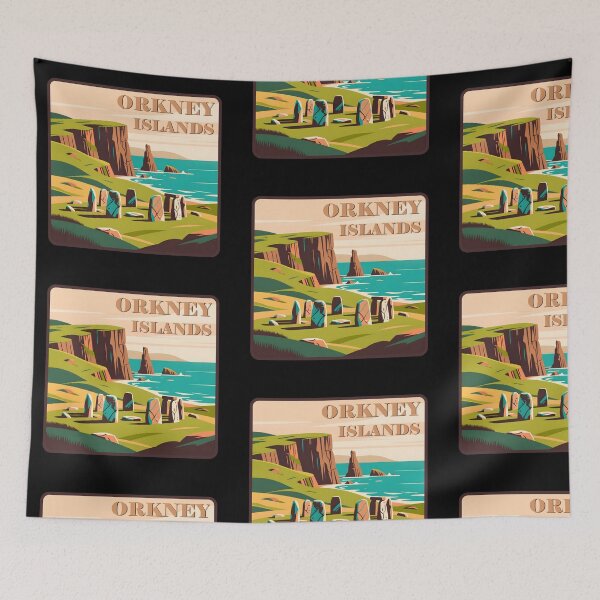 Item preview, Orkney Islands, Scotland designed and sold by blankshirt.