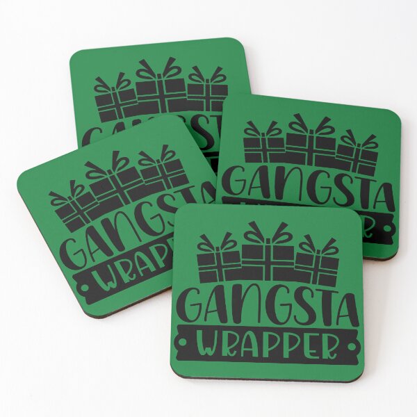 Item preview, Gangsta Wrapper - Funny Urban Christmas Design designed and sold by NotasCreativa.