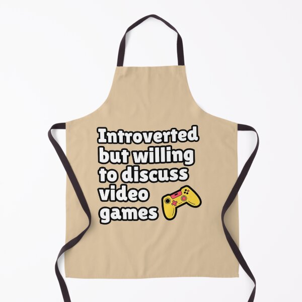 Item preview, Introverted Gamer: Willing to Discuss Video Games designed and sold by HumanPhase.