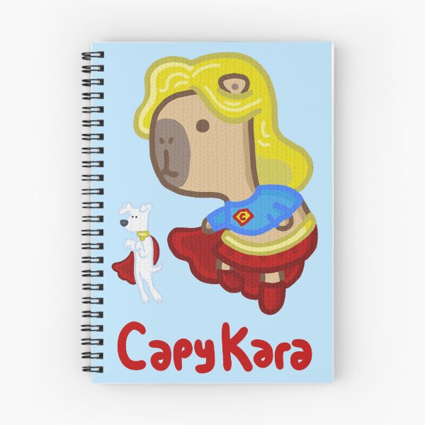 Item preview, CapyKara (with text) designed and sold by CamelCactus.
