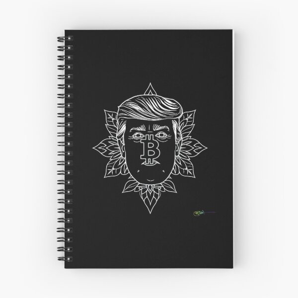 Item preview, Bitcoin Ascension Geometry – Futuristic Crypto Trump Artwork designed and sold by Benito Del Ray.