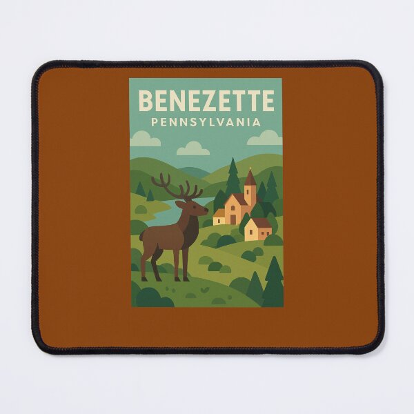 Item preview, Benezette Pennsylvania designed and sold by Broken Antler Designs .