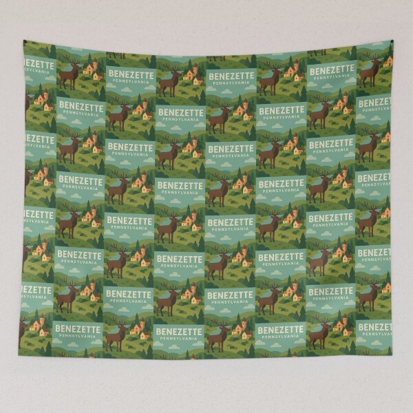 Item preview, Benezette Pennsylvania  designed and sold by Broken Antler Designs .