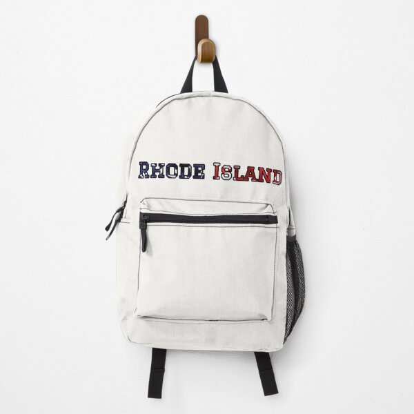 Item preview, Rhode Island USA Flag Typography – Patriotic Stars and Stripes American Pride Design designed and sold by Long Family Gifts.