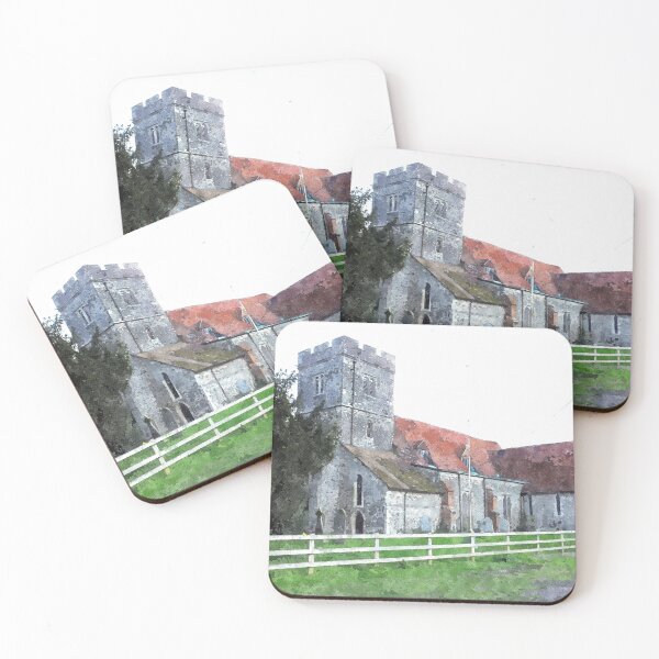 Item preview, Iglesia de Santa María, Teynham designed and sold by Trevor Harvey Art.