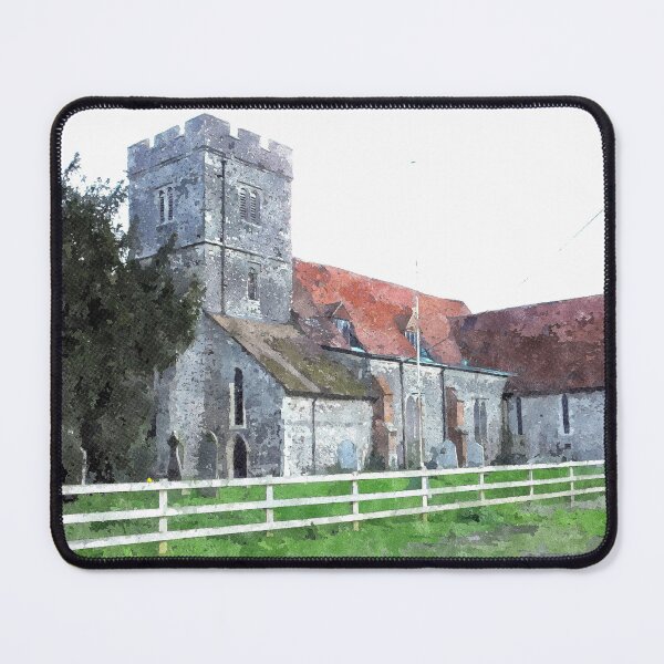 Item preview, St Mary's Church, Teynham designed and sold by Trevor Harvey Art.