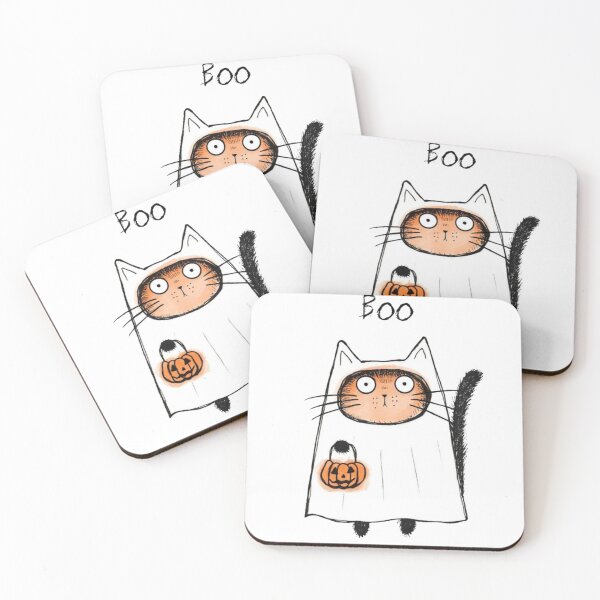 Item preview, cat boo  of Halloween  designed and sold by Satisbuy.