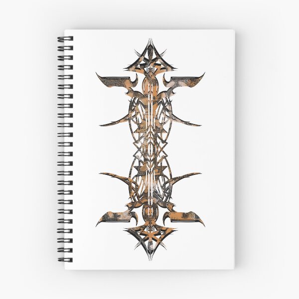 Item preview, Abstract Printed Pin Stripes - Steam punk rust + Black on White Background designed and sold by Elizabeth-Banks.