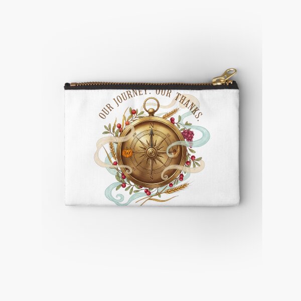Item preview, Our Journey, Our Thanks - Thanksgiving Compass and Harvest Art designed and sold by VandalMuse.