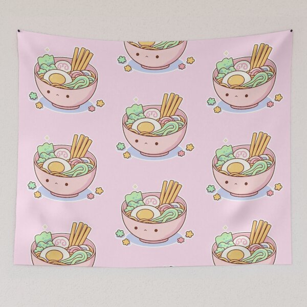 Item preview, Cute Kawaii Ramen Bowl – Adorable Anime Manga Noodle Lover Design designed and sold by Sugar Wisdom .