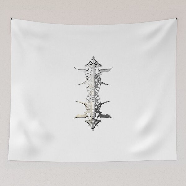 Item preview, Abstract Printed Pin Stripes - Titanium fade + Black on White Background designed and sold by Elizabeth-Banks.