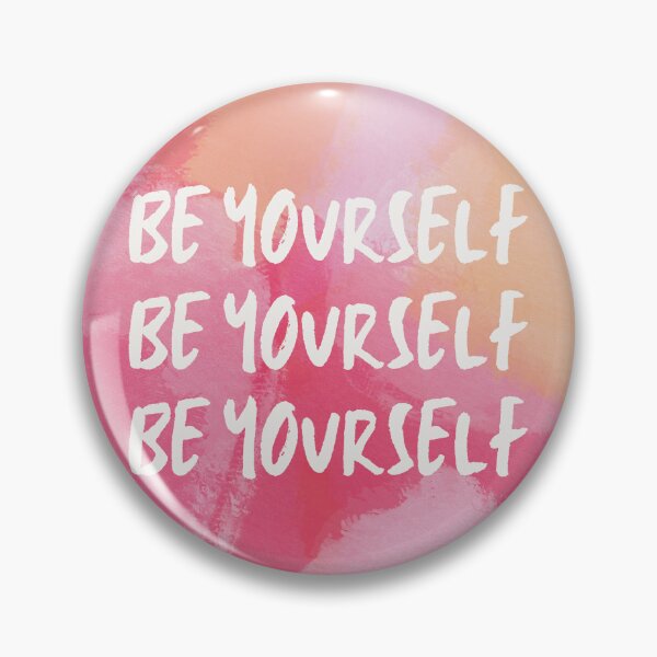 Item preview, Be Yourself: Pink Abstract Affirmation designed and sold by thecultivated calm.