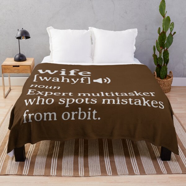 Item preview, Wife Fake Definition Dictionary designed and sold by NosandEdgy.