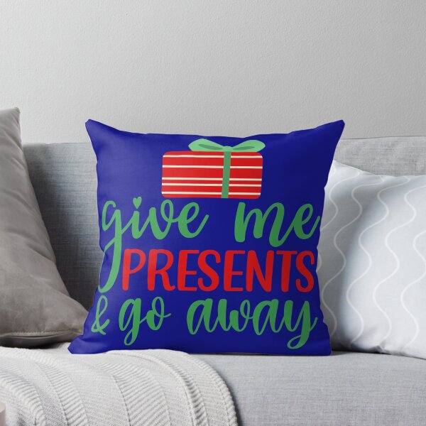 Item preview, Give Me Presents and Go Away - Sarcastic Xmas Design designed and sold by NotasCreativa.