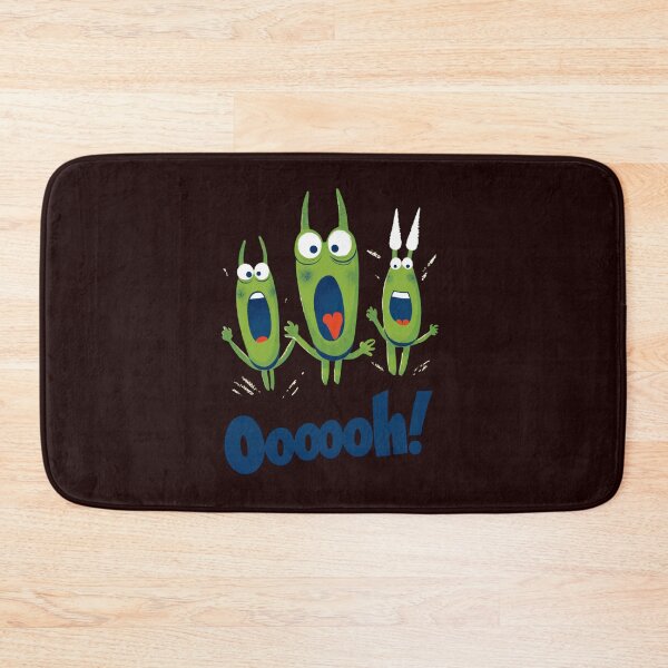 Item preview, Green Aliens – Oooooh! designed and sold by  ViralVisionsCreating .