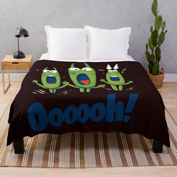 Item preview, Green Aliens – Oooooh! designed and sold by ViralVisionsCreating .