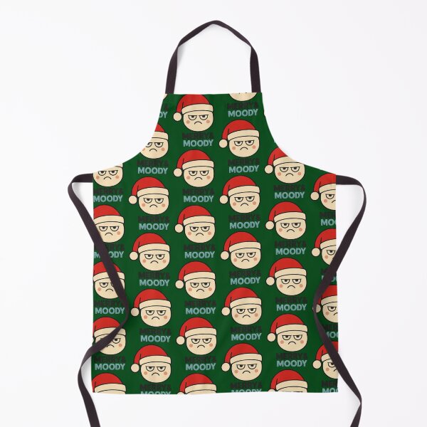 Item preview, Merry & Moody – Honest Holiday Mood Design designed and sold by SanPedroArt.