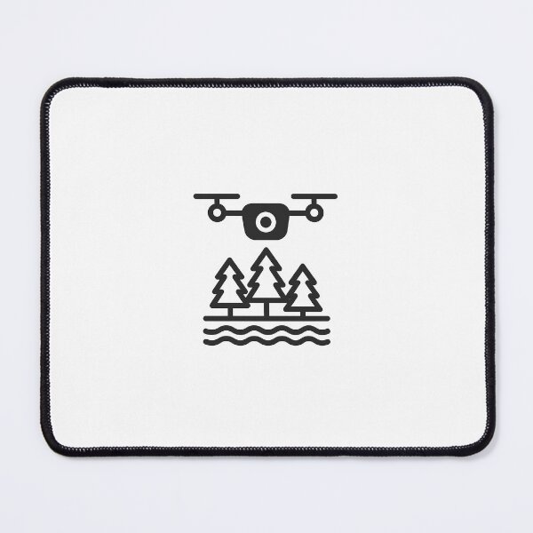 Item preview, Minimal Drone Over Forest Lake designed and sold by Le Grand Requin.