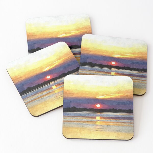 Item preview, Sunset At Pagham designed and sold by Trevor Harvey Art.