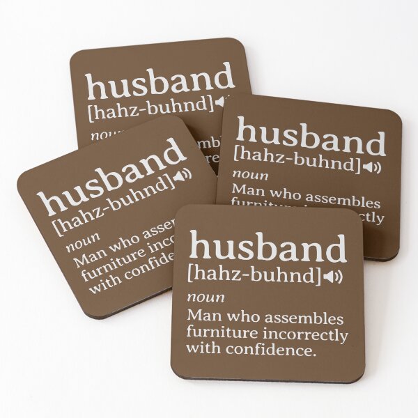 Item preview, Husband Fake Definition Dictionary designed and sold by NosandEdgy.