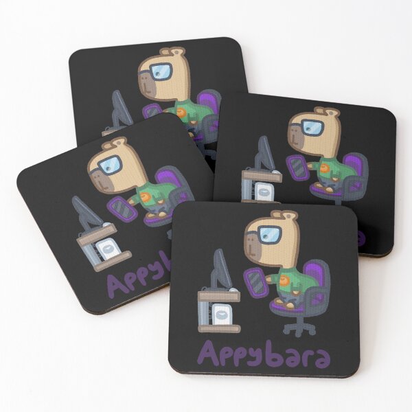 Item preview, Appybara (with text) designed and sold by CamelCactus.