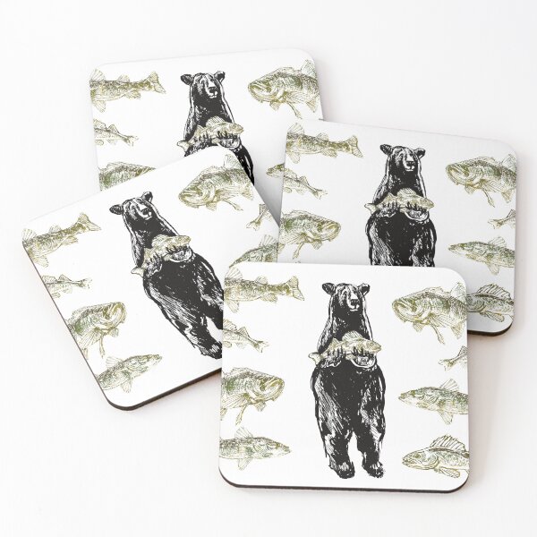 Item preview, Pickerel with Black Bear designed and sold by GothicByNature.