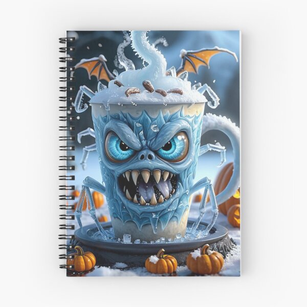 Item preview, The Winter Spider-Mouth's Icy Rage 凍える怒りマグカップ designed and sold by CamillaCreation.