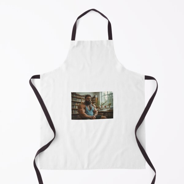 Item preview, Muscle Bear In Library designed and sold by BodybuildersInc.