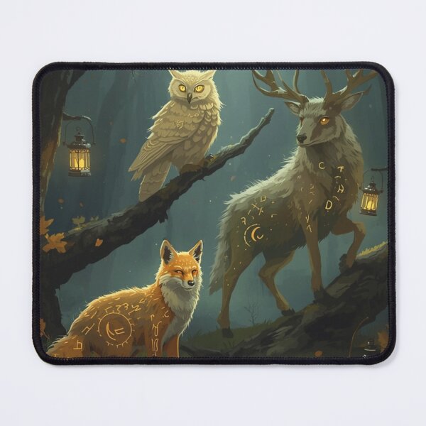 Item preview, Spirits: Fox, Owl, Stag designed and sold by Artpicto.
