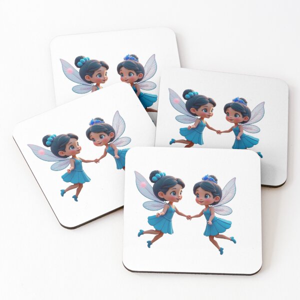 Item preview, Twin Fairies – Whimsical Magic Art designed and sold by PhilDreams.