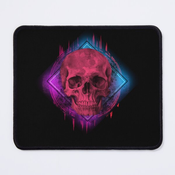 Item preview, Futuristic Skull bright coolors designed and sold by BloodyTeapot.