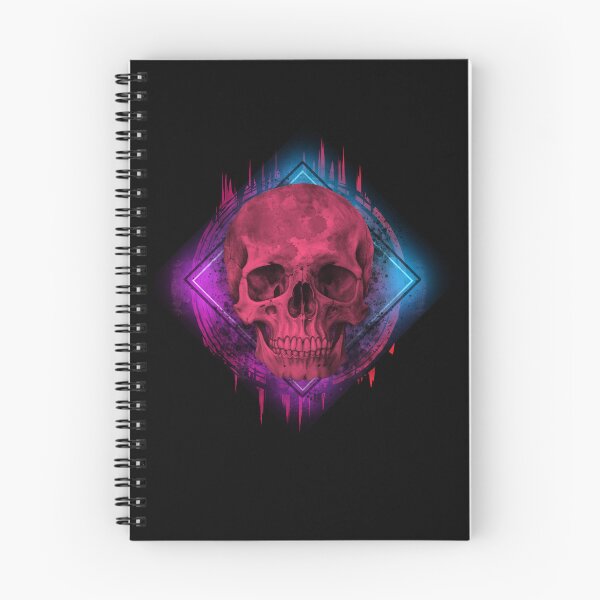 Item preview, Futuristic Skull bright coolors designed and sold by BloodyTeapot.
