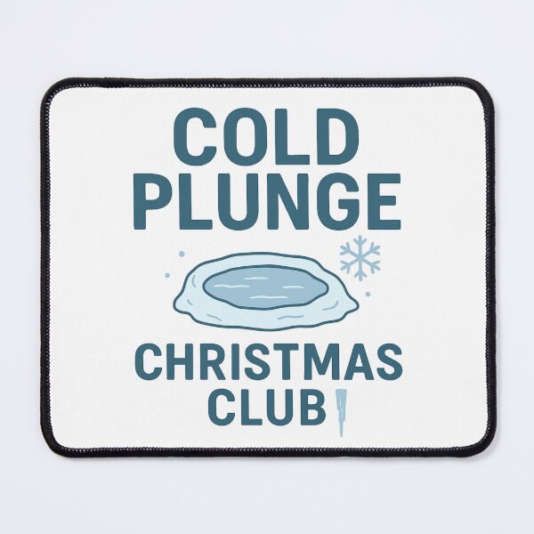 Item preview, Cold Plunge Christmas Club designed and sold by Meandmyshop.