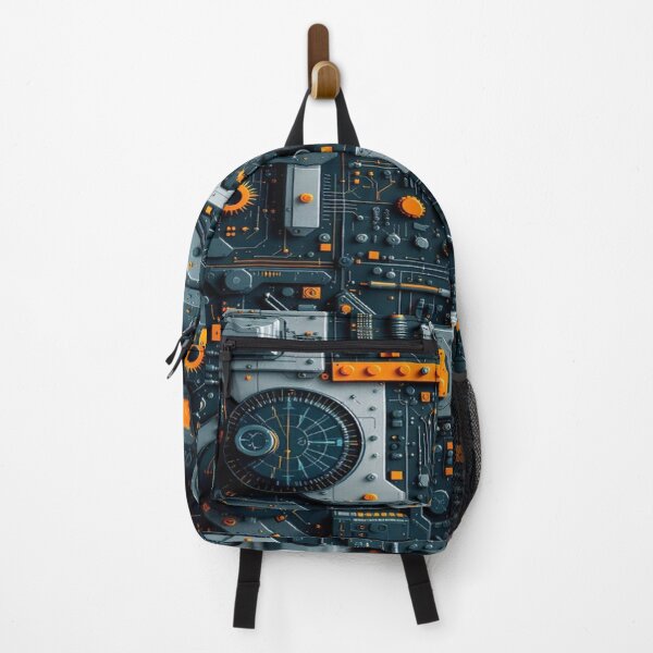 Item preview, Futuristic Tech Circuit Art – Cyberpunk Geometric Pattern designed and sold by The Design KAD.