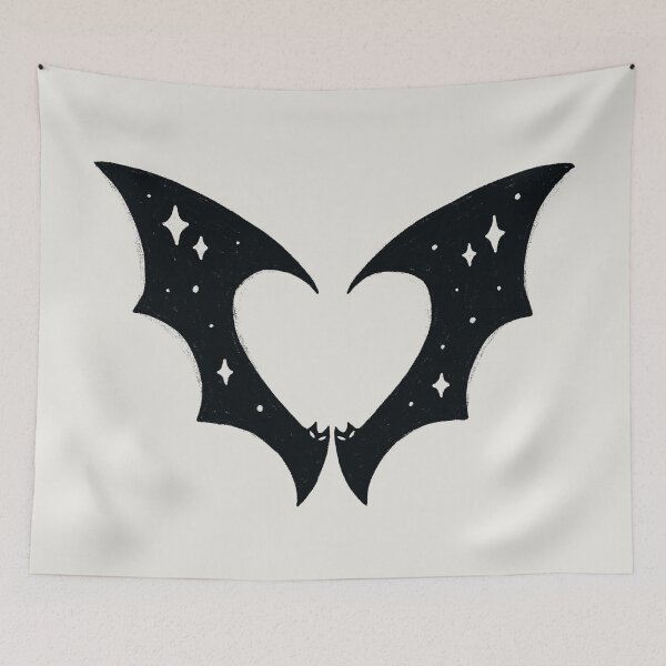 Item preview, Batty Besties Heart designed and sold by Midnight Coffee.