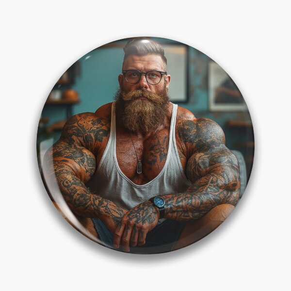 Item preview, Hipster: Skinny to Jacked To Muscle Bear designed and sold by BodybuildersInc.