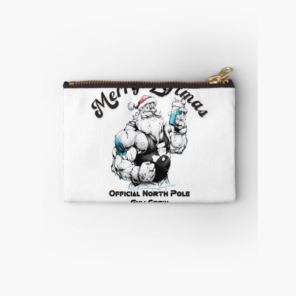 Item preview, Merry Liftmas – North Pole Gym Crew Santa designed and sold by Closeddog.
