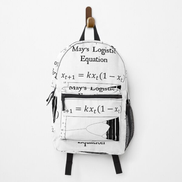 Item preview, Nerdy Vintage May's Logistic Equation Math Science Teacher Black Text designed and sold by MathWare MathClips.