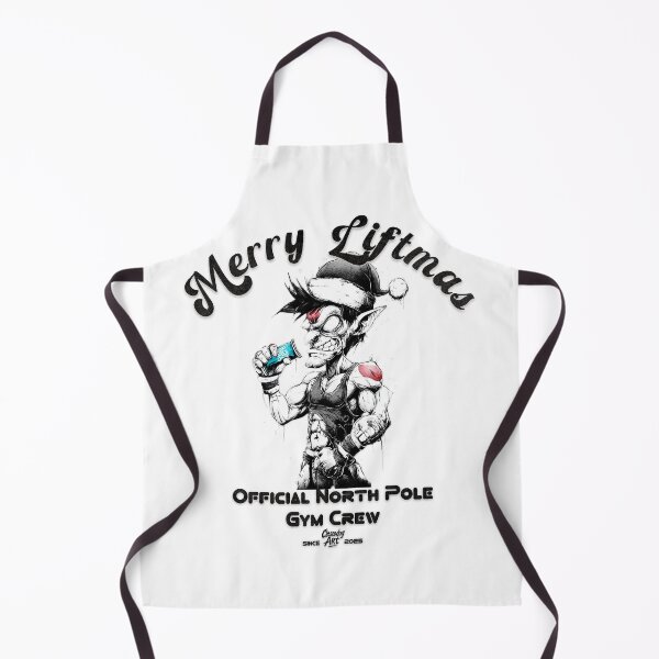 Item preview, Merry Liftmas – Buff Elf Gym Crew Christmas Design designed and sold by Closeddog.