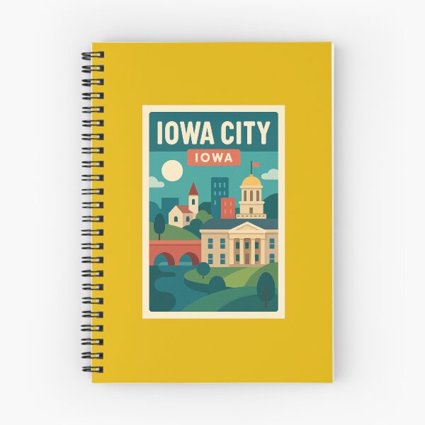 Item preview, Iowa City  designed and sold by Broken Antler Designs .