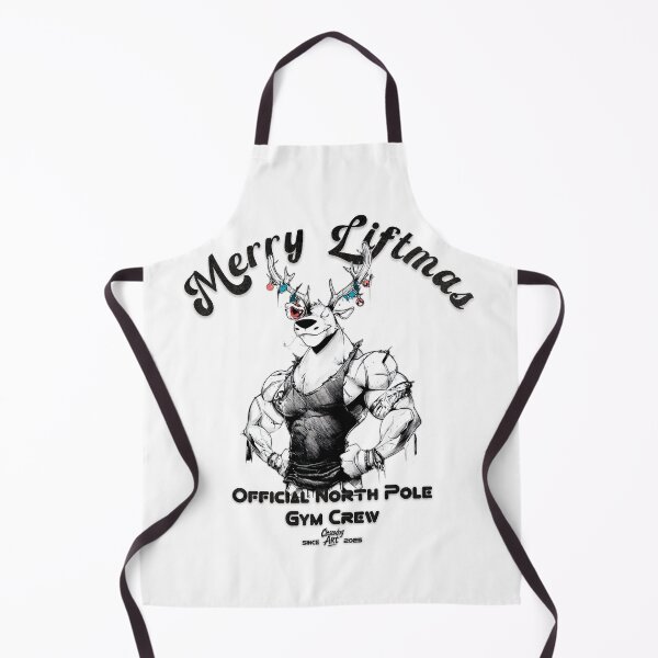 Item preview, Merry Liftmas – Jacked Reindeer Gym Crew Xmas designed and sold by Closeddog.