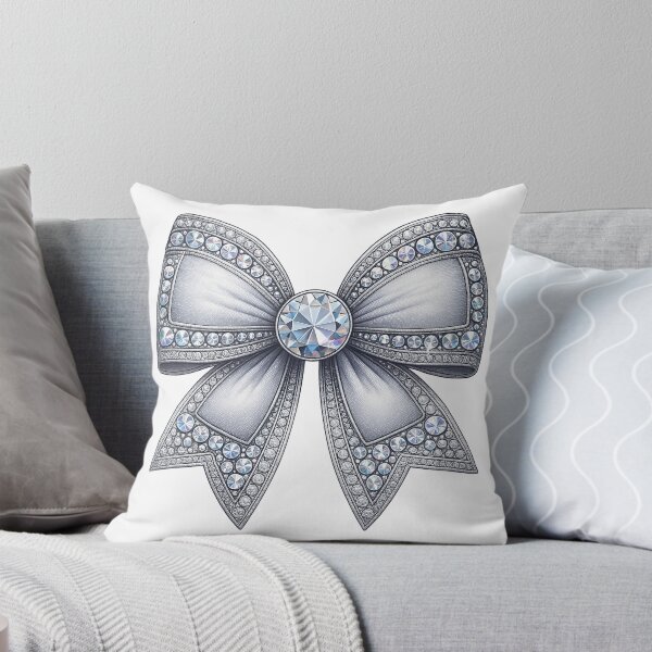Item preview, Elegant Diamond Bow Luxury Illustrationof DRAFT designed and sold by ArtfulWeave.