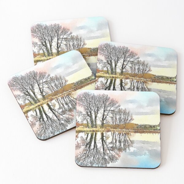 Item preview, View Across The Lake designed and sold by Trevor Harvey Art.