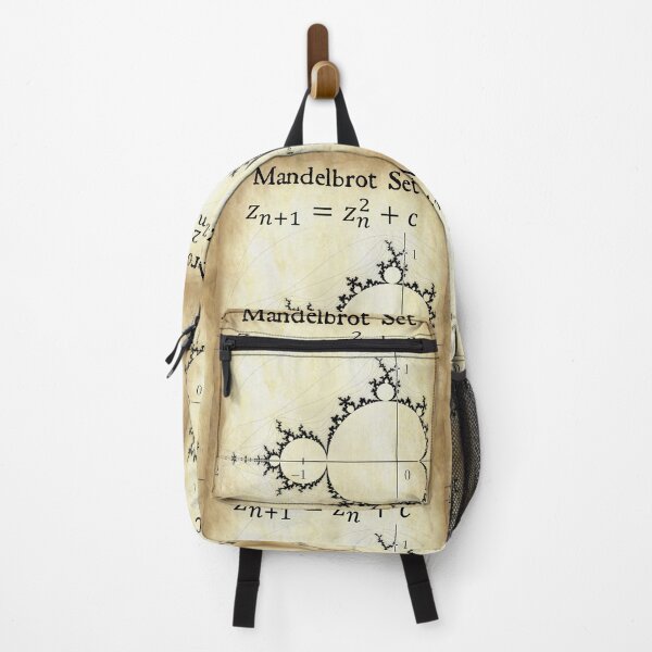 Item preview, Nerdy Vintage Mandelbrot Set Fractal Math Science Teacher Black Text Parchment designed and sold by MathWare MathClips.