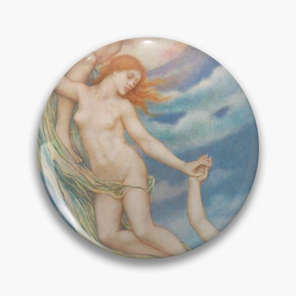 Item preview, Moonbeams Dipping Into The Sea - Evelyn de Morgan designed and sold by forgottenbeauty.