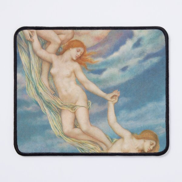 Item preview, Moonbeams Dipping Into The Sea - Evelyn de Morgan designed and sold by forgottenbeauty.