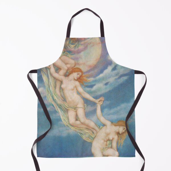 Item preview, Moonbeams Dipping Into The Sea - Evelyn de Morgan designed and sold by forgottenbeauty.