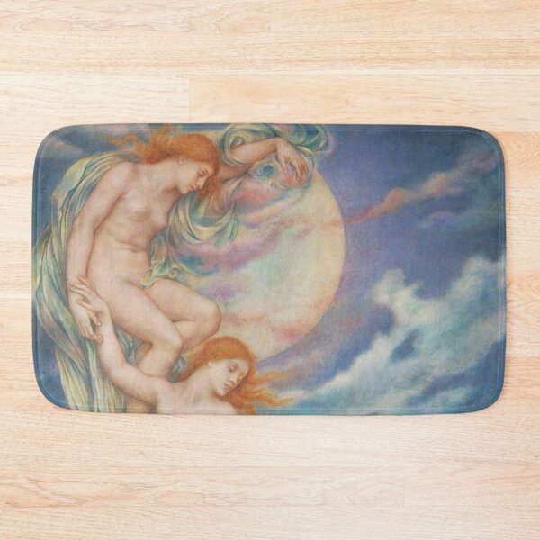 Item preview, Moonbeams Dipping Into The Sea - Evelyn de Morgan designed and sold by forgottenbeauty.